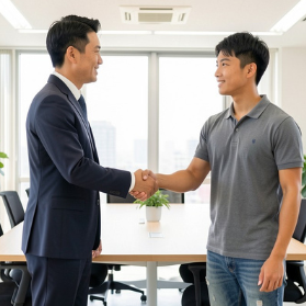 ���{��Ƃ����ʂ���O���l�̗p�̕� �̗p�I�l�v���Z�X�̕ϊv���������